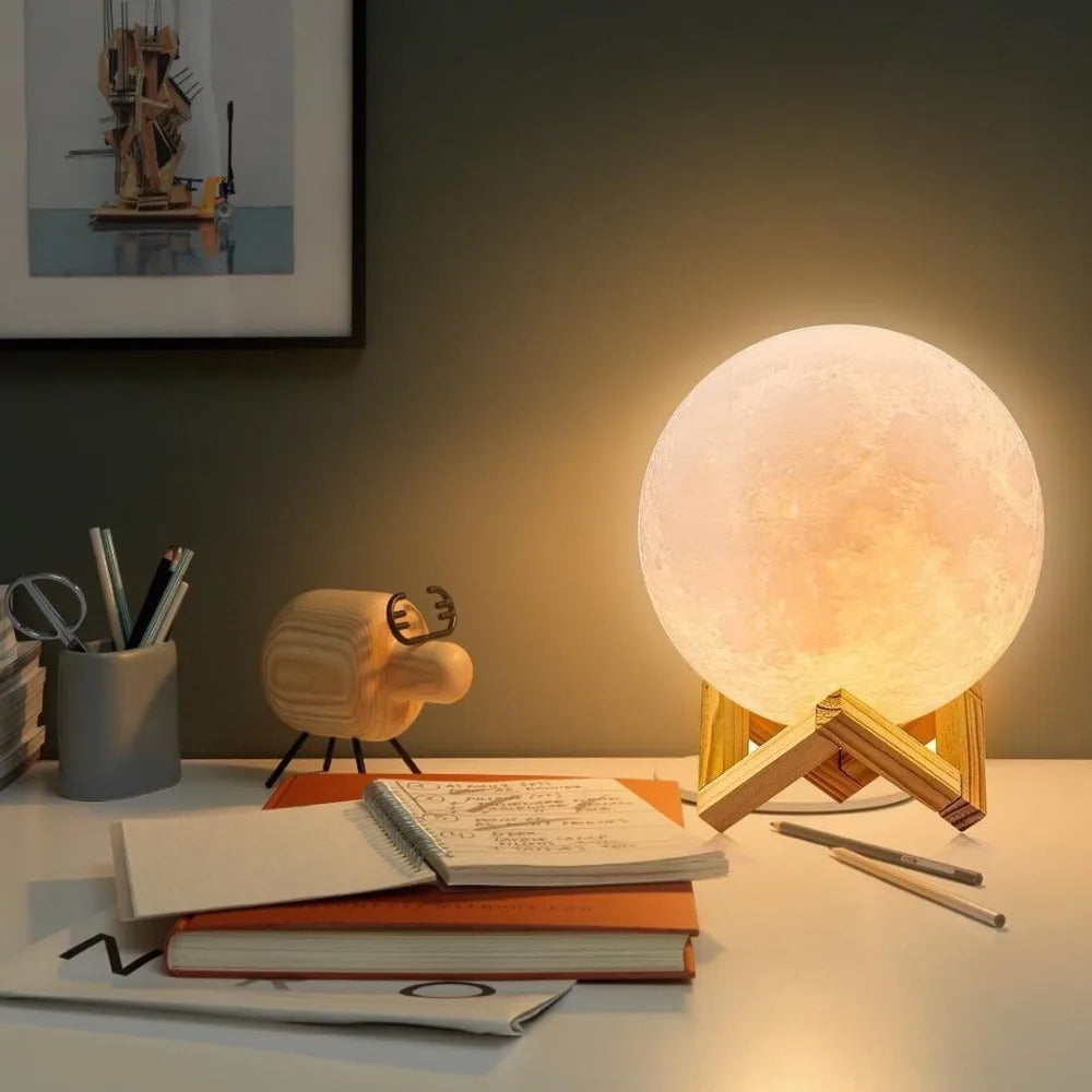 Lunar Glow Moon Lamp