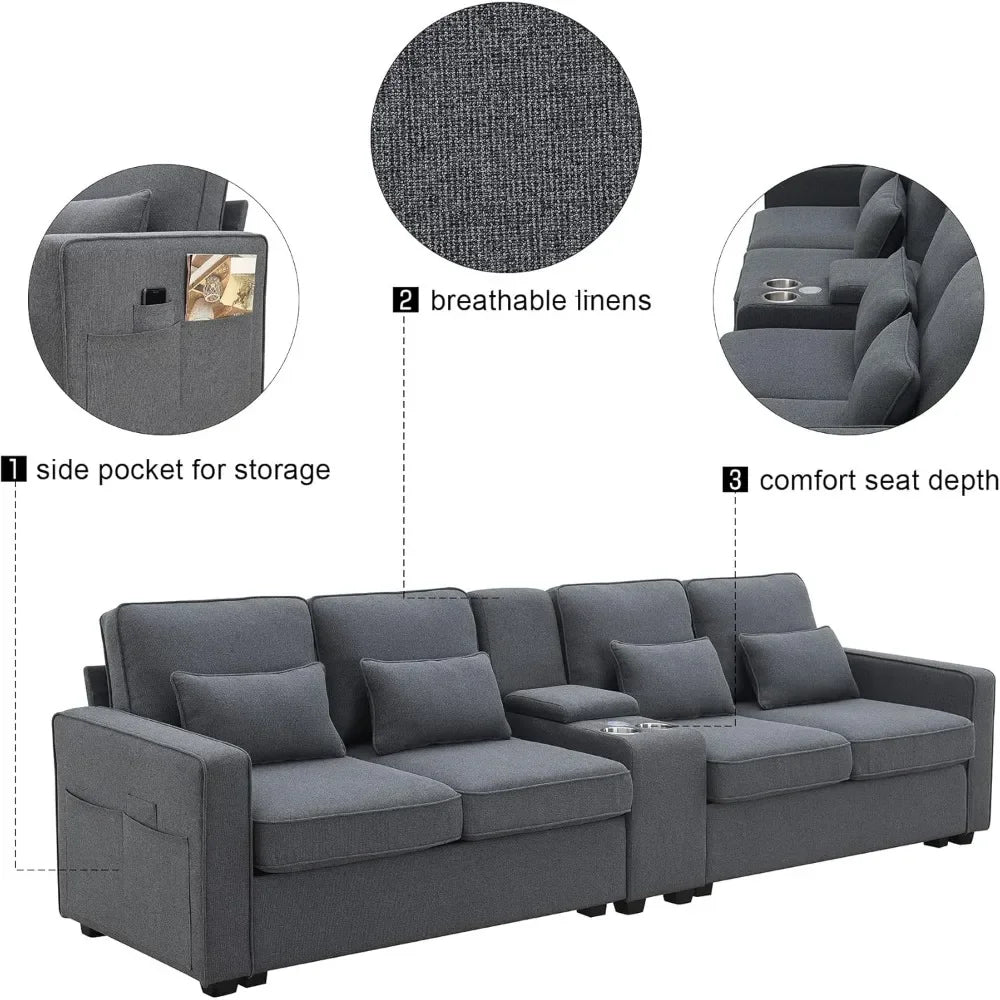 Upholstered Sectional Sofa