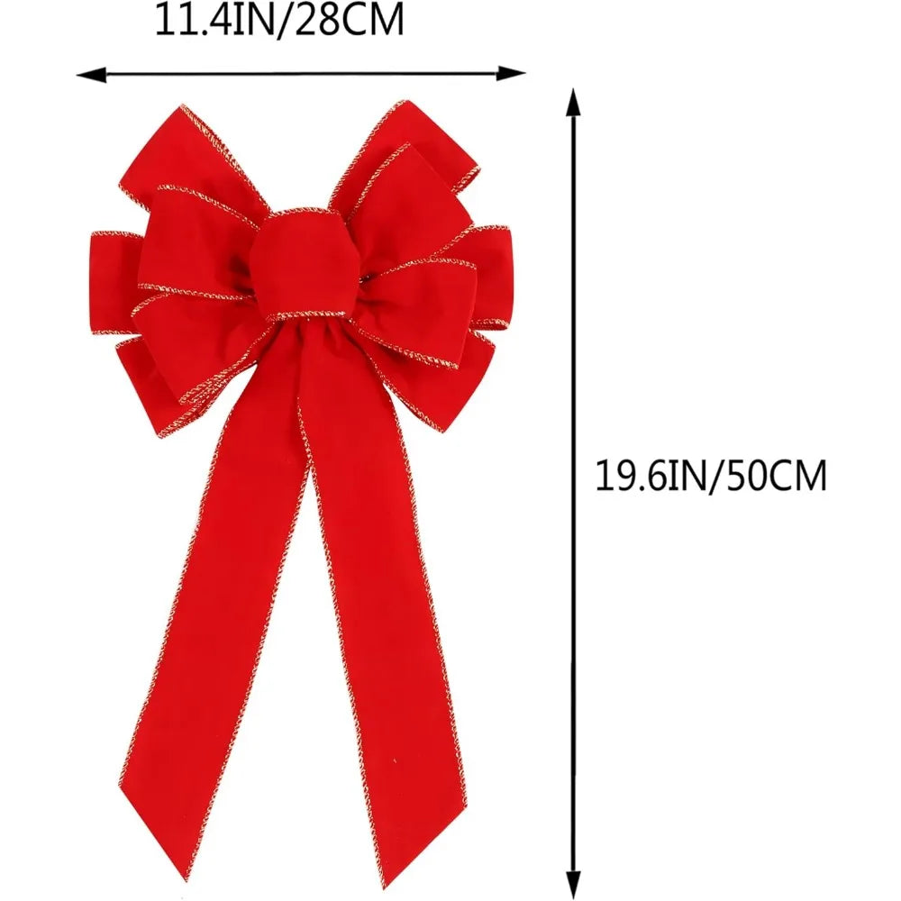 Red Bows Decorations