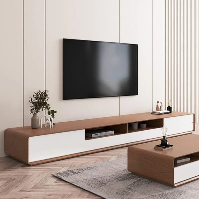 Modern Wood TV Stand