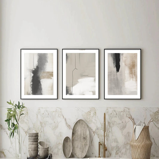 Mixed Abstract Watercolor Posters